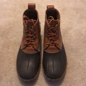 L.L. Bean mens bean boots 4”